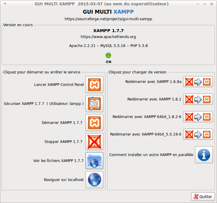 gui multi xampp