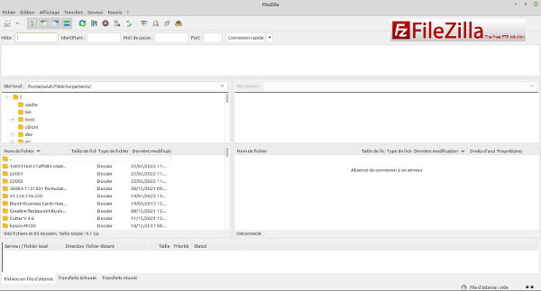 filezilla