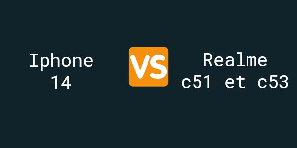 realme c51 c53 vs iphone14