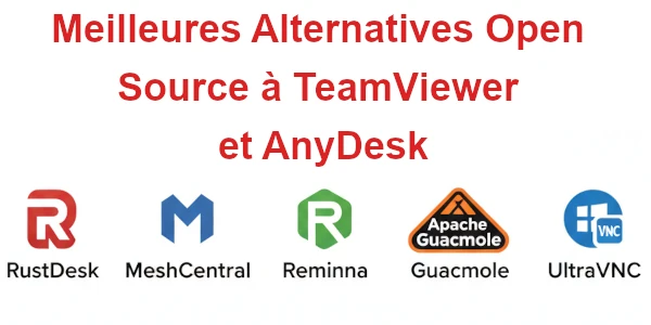 Alternatives Open Source à TeamViewer et AnyDesk
